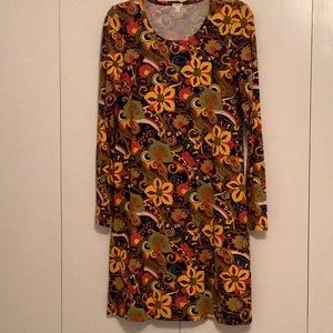 J Crew long sleeve dress